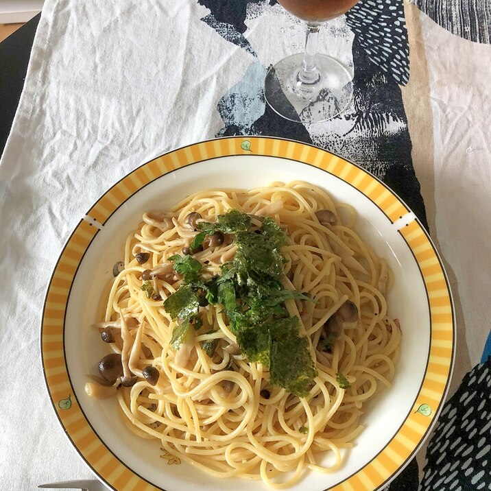 きのこと大葉のさっぱりパスタ レシピ 作り方 By Pocoキッチン 楽天レシピ